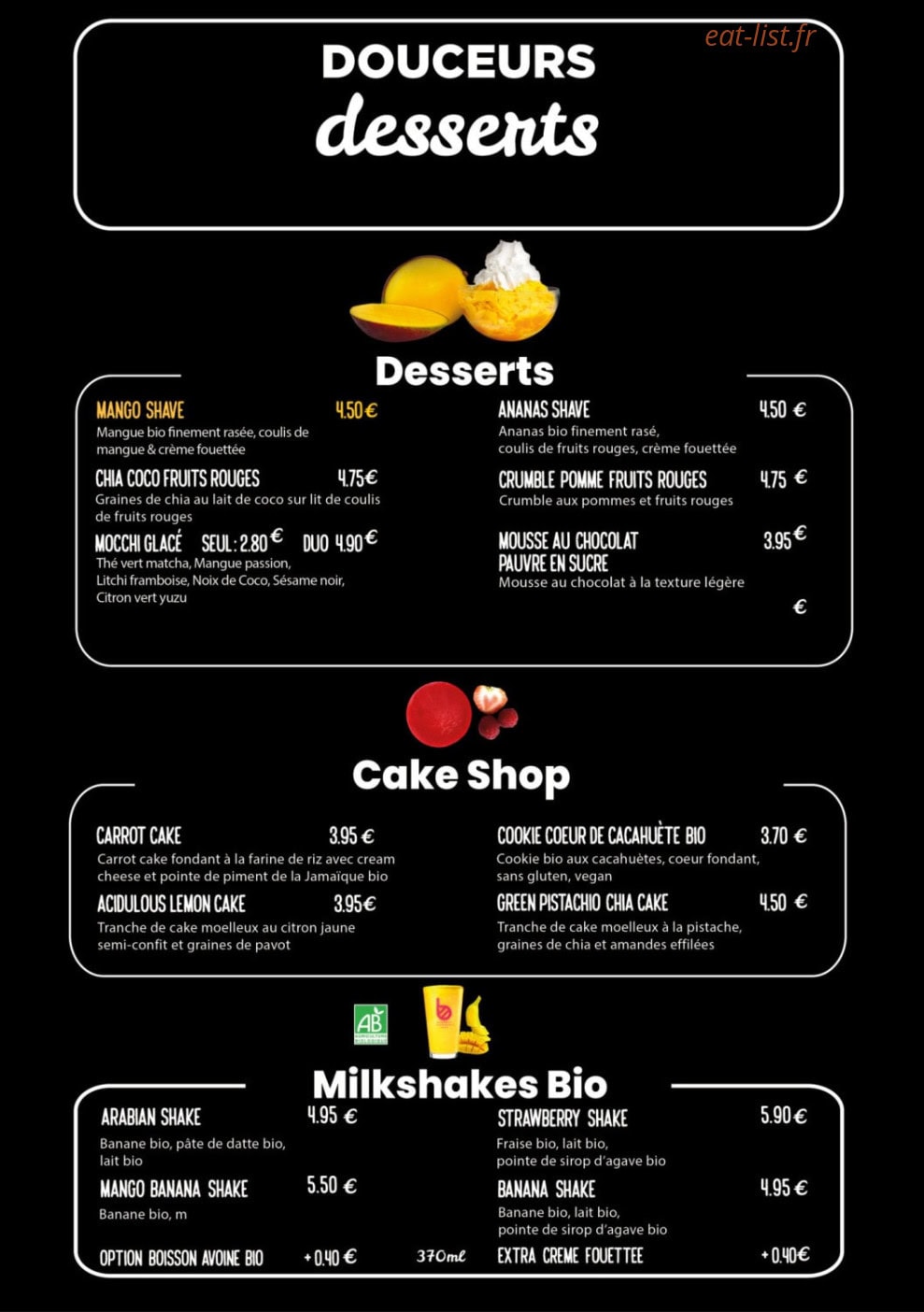 Beesket — carte page 5