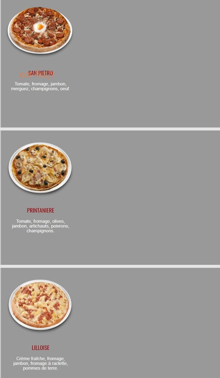 Fun Pizza 91 — carte page 32