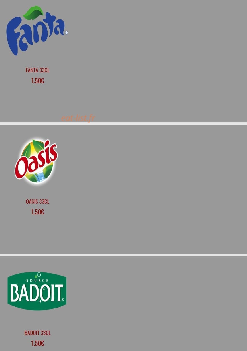 Fun Pizza 91 — carte page 14