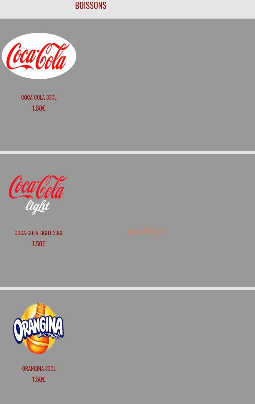 Fun Pizza 91 — carte page 37