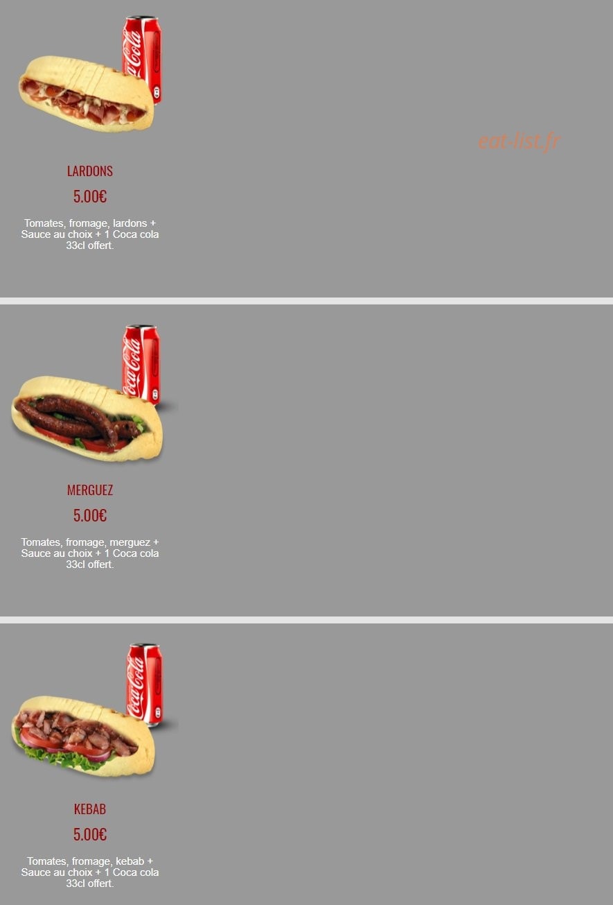 Fun Pizza 91 — carte page 18