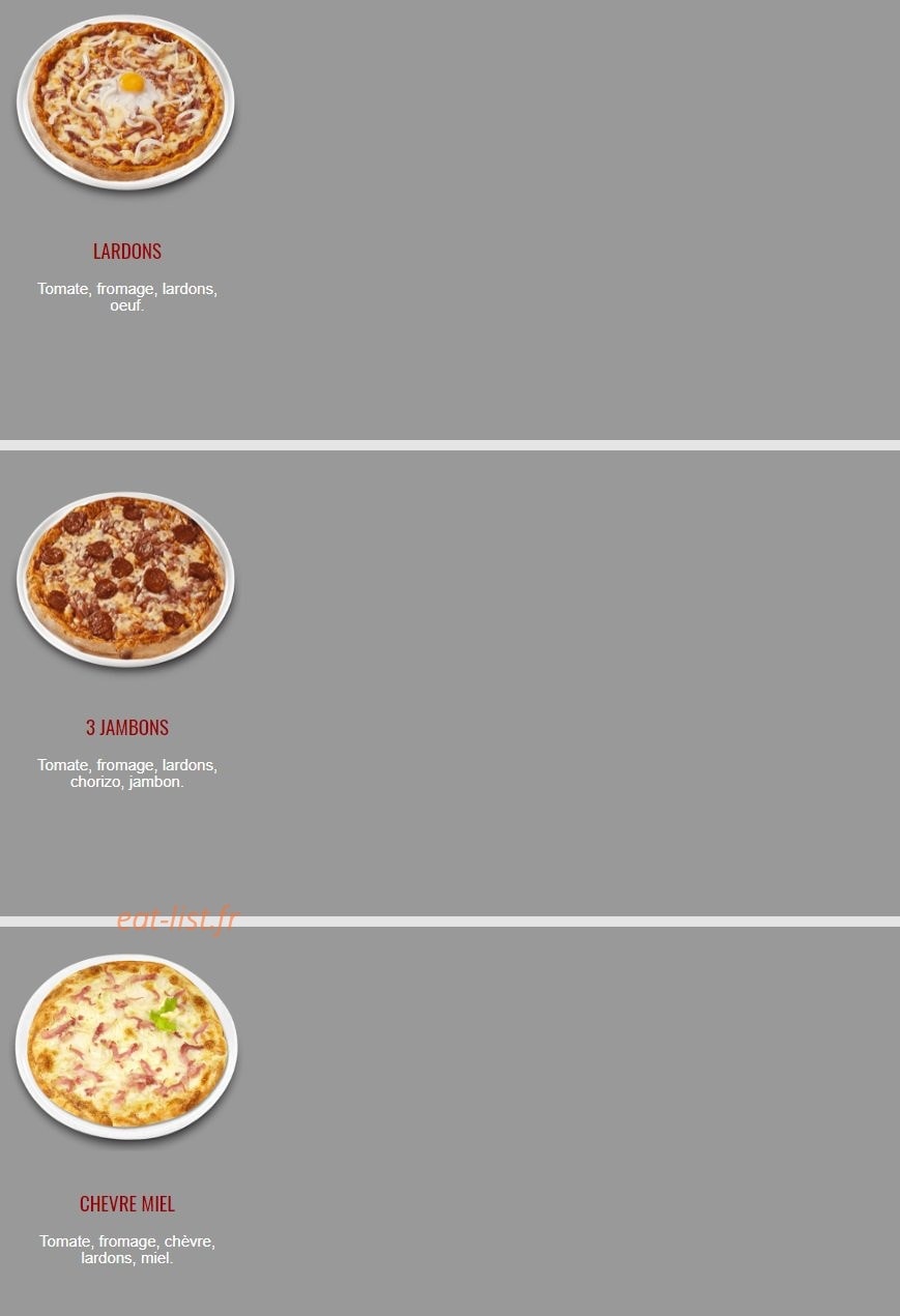 Fun Pizza 91 — carte page 17