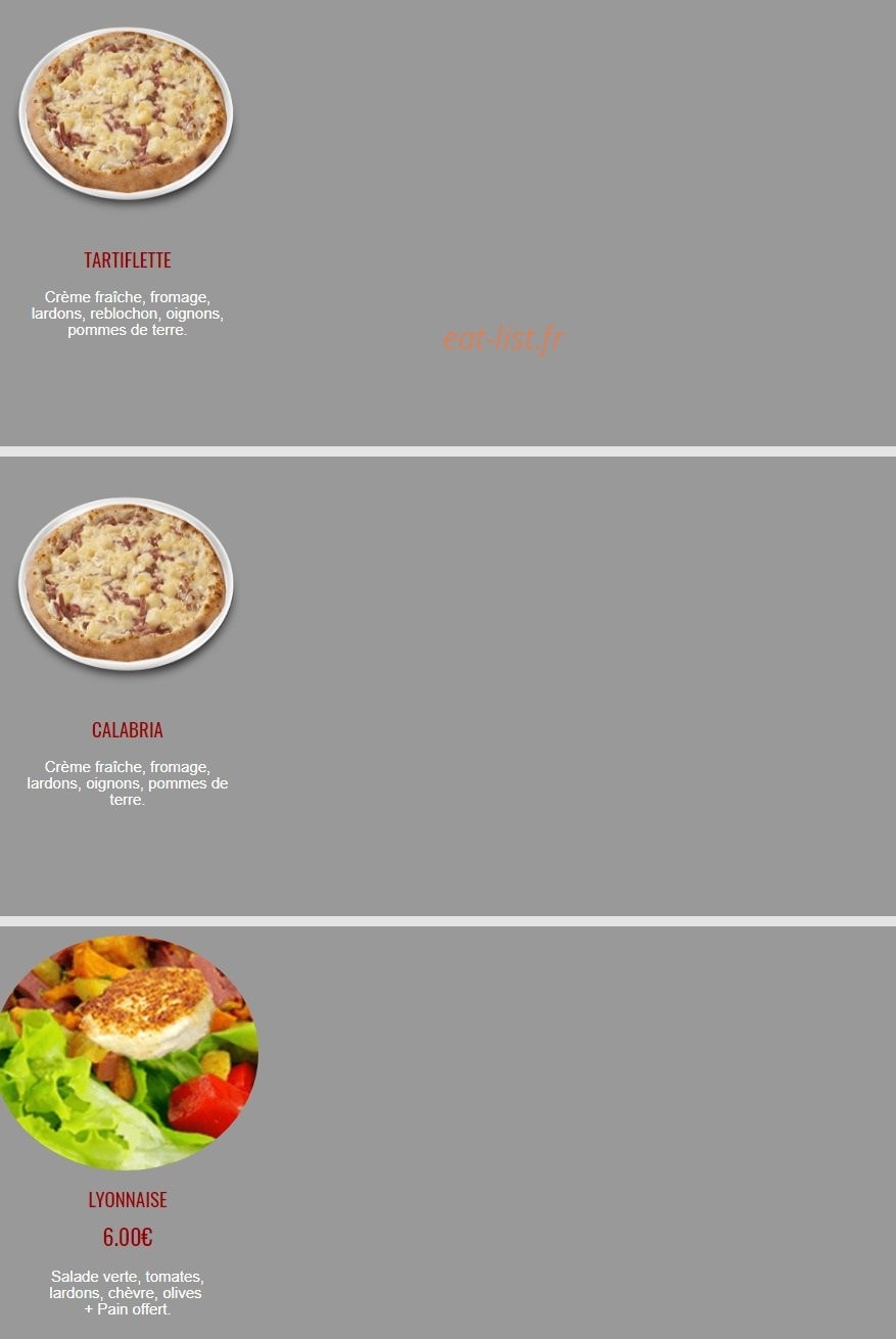 Fun Pizza 91 — carte page 16