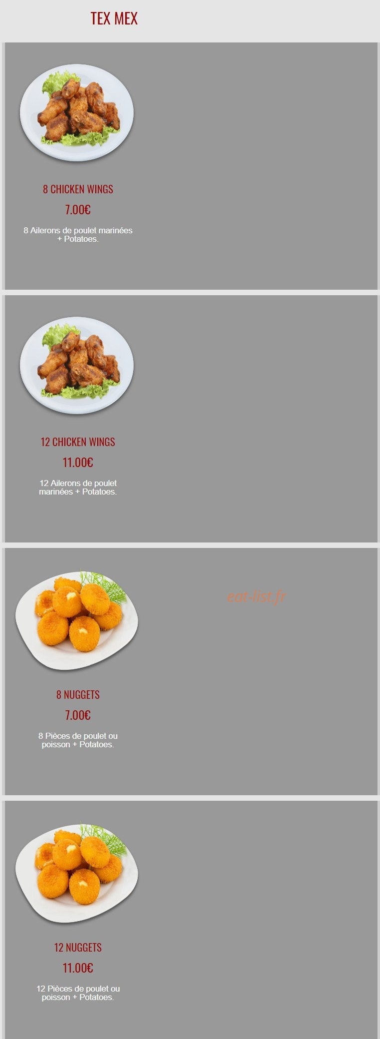 Fun Pizza 91 — carte page 45