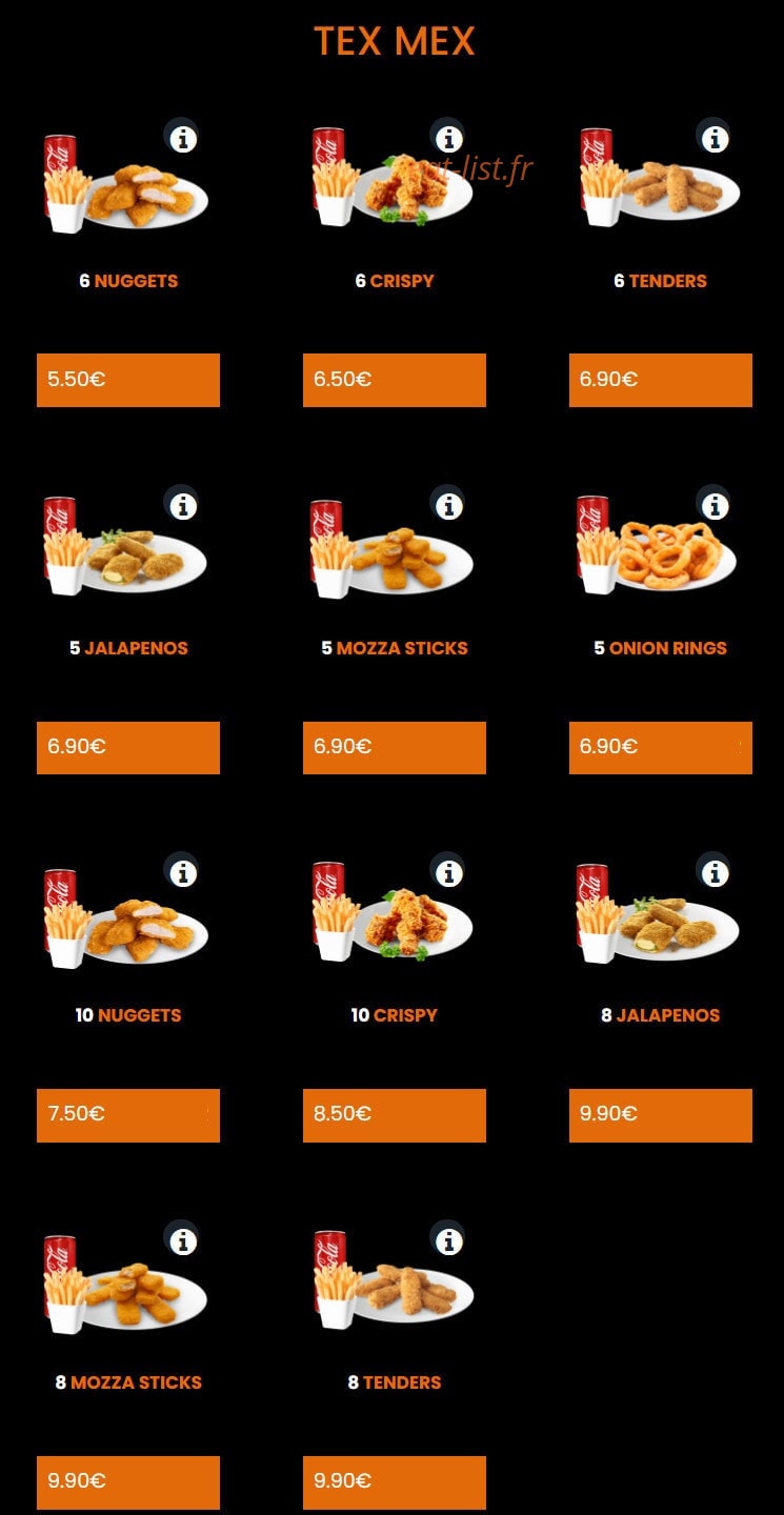 La Pizza — carte page 14