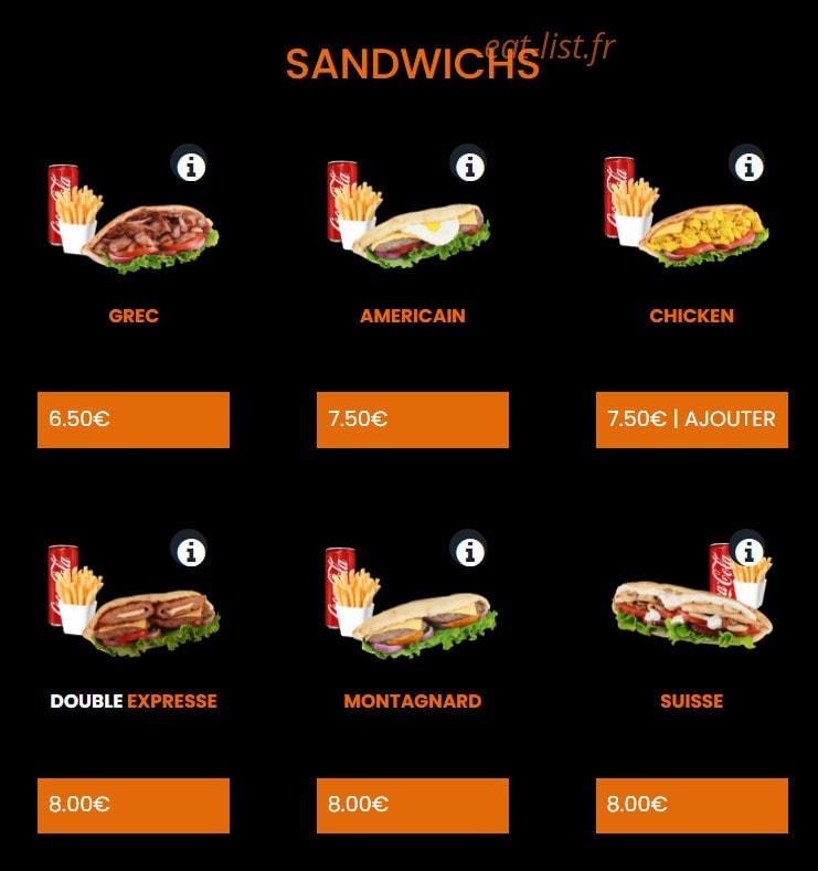La Pizza — carte page 9
