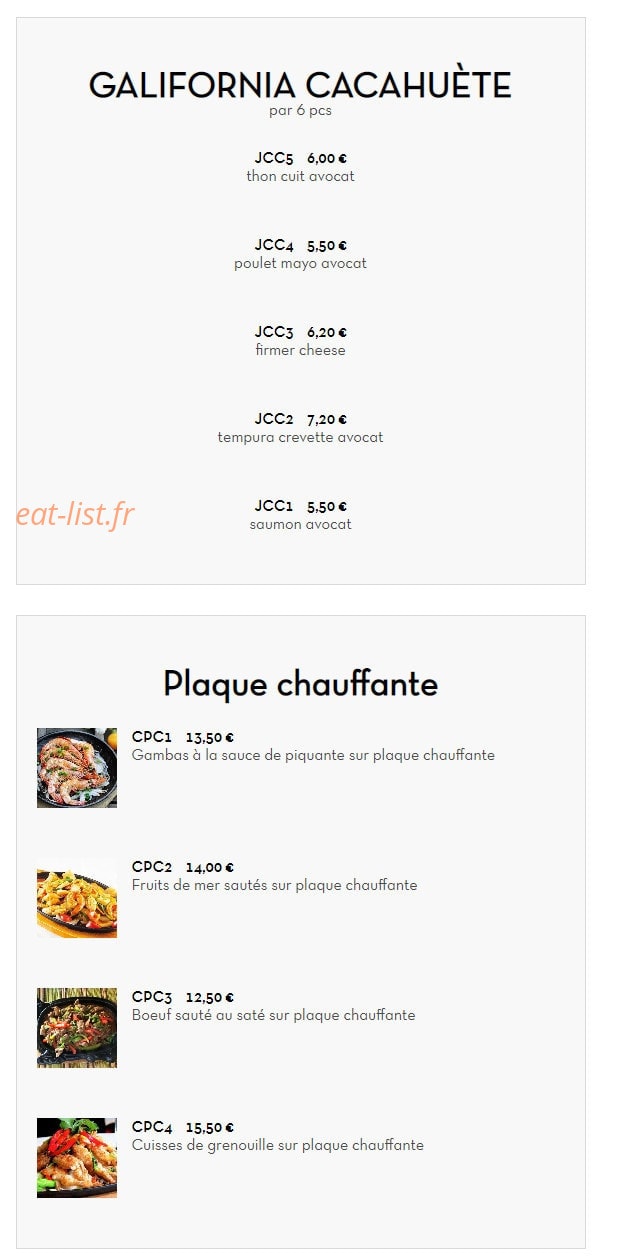 Les Trois Poules — carte page 4