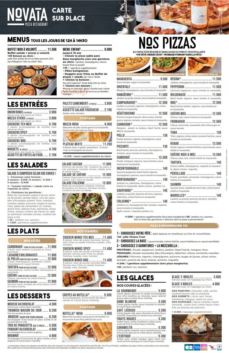 Novata — carte page 1