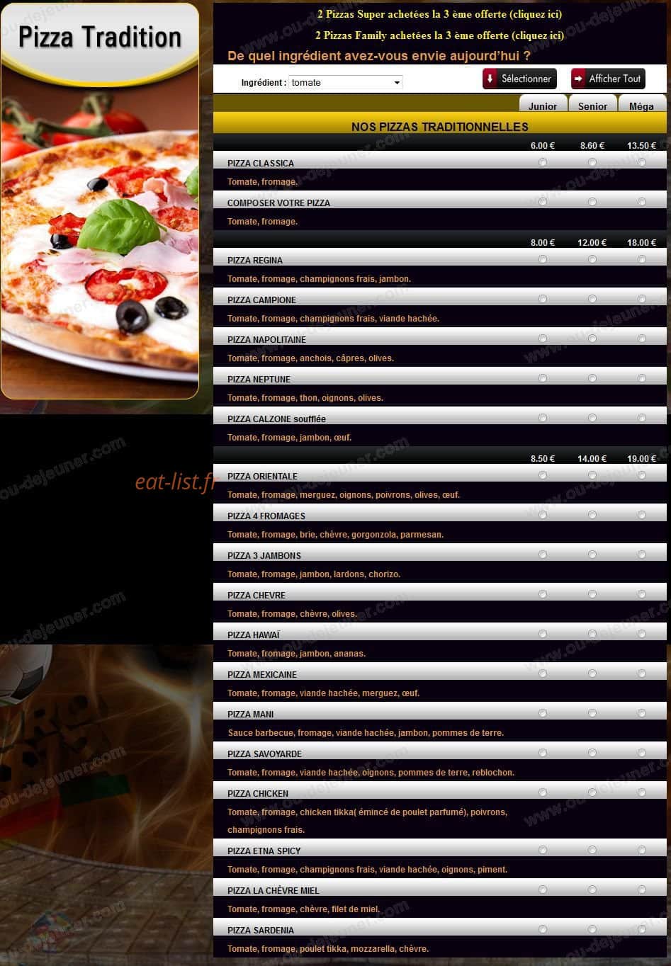 Pizza Ottimo — carte page 3
