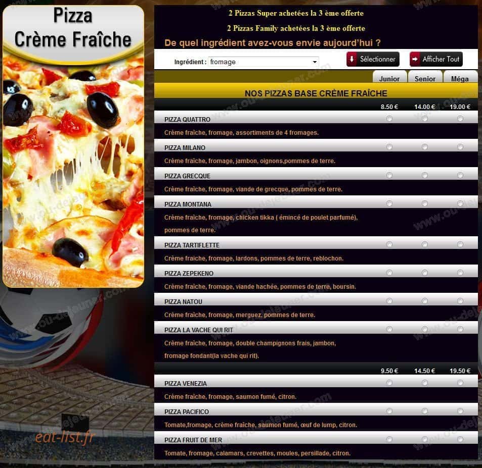 Pizza Ottimo — carte page 4