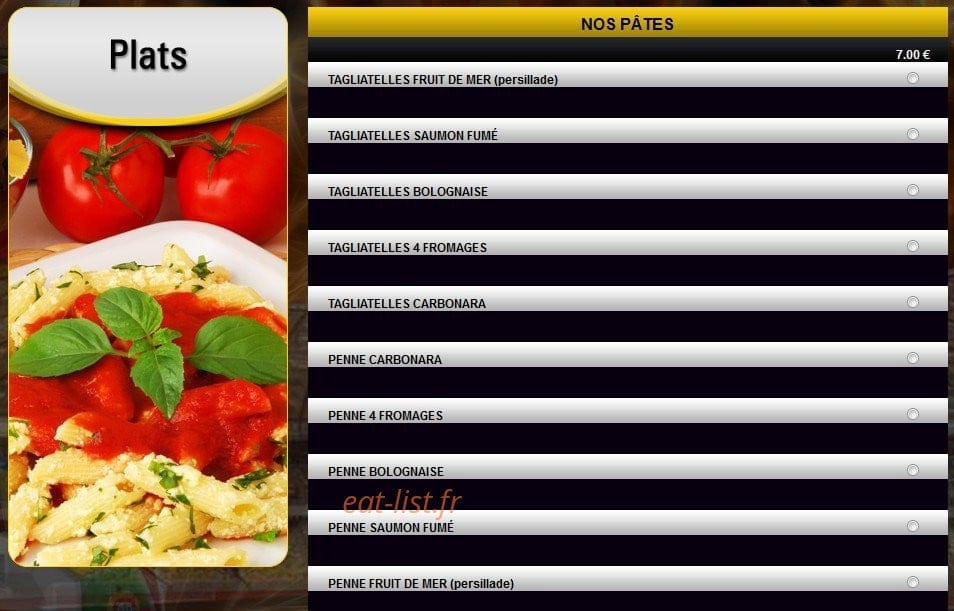 Pizza Ottimo — carte page 6