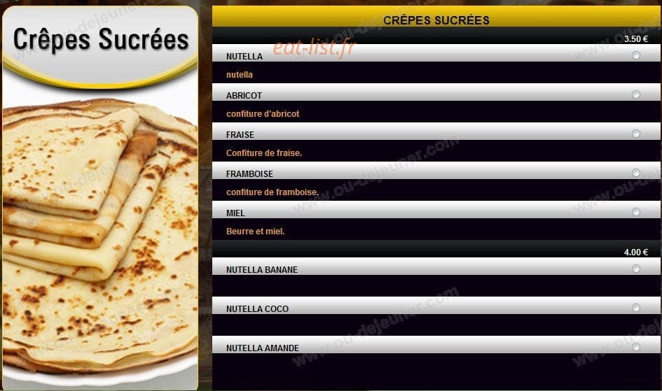 Pizza Ottimo — carte page 11