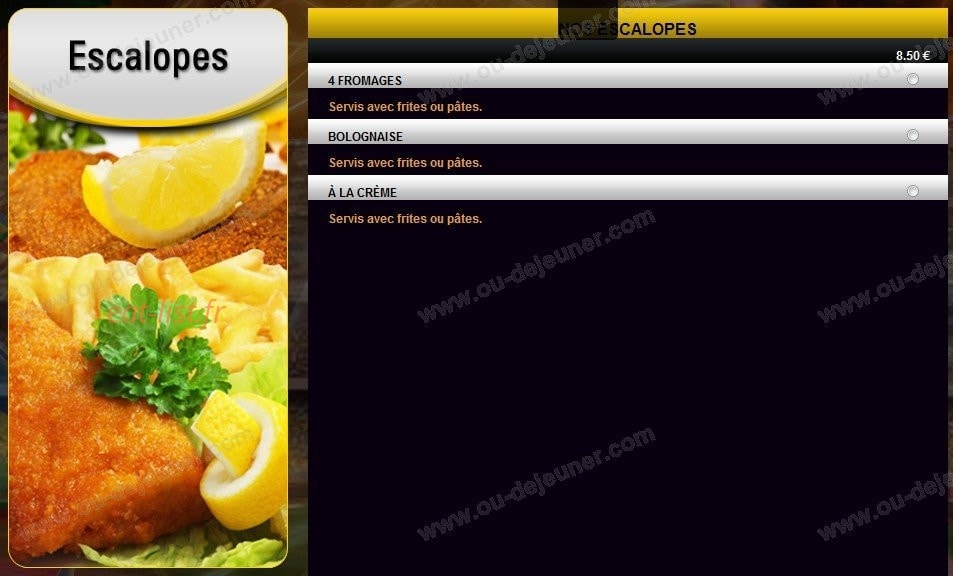 Pizza Ottimo — carte page 8