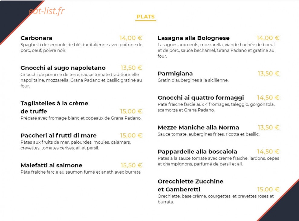La Casa Di Antonio — carte page 2