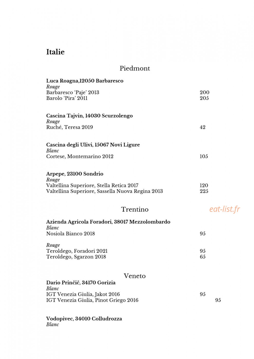 Le Doyenné — carte page 26