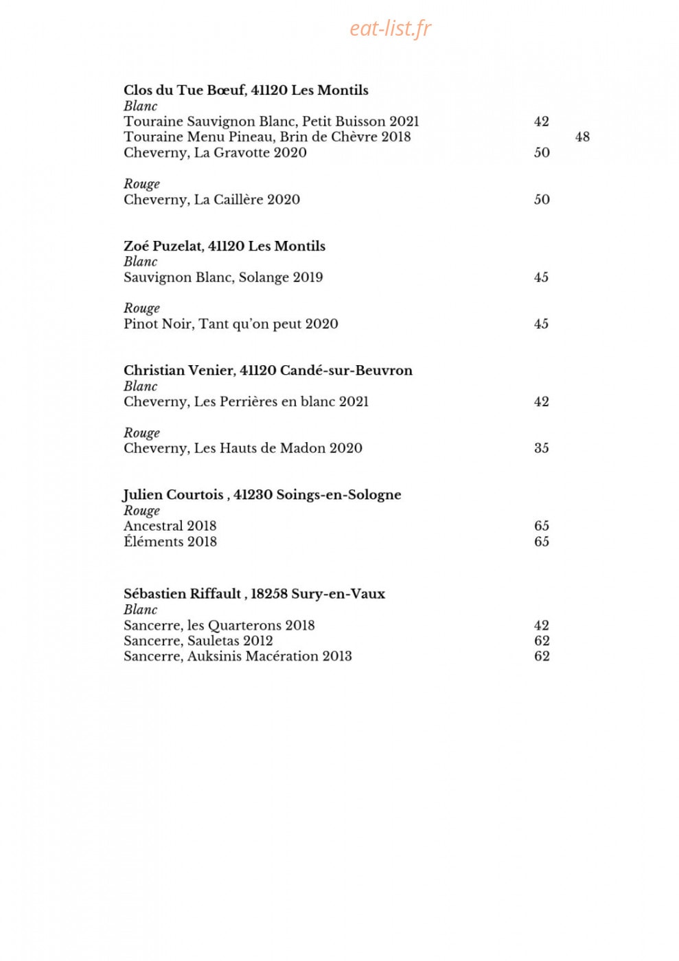Le Doyenné — carte page 11