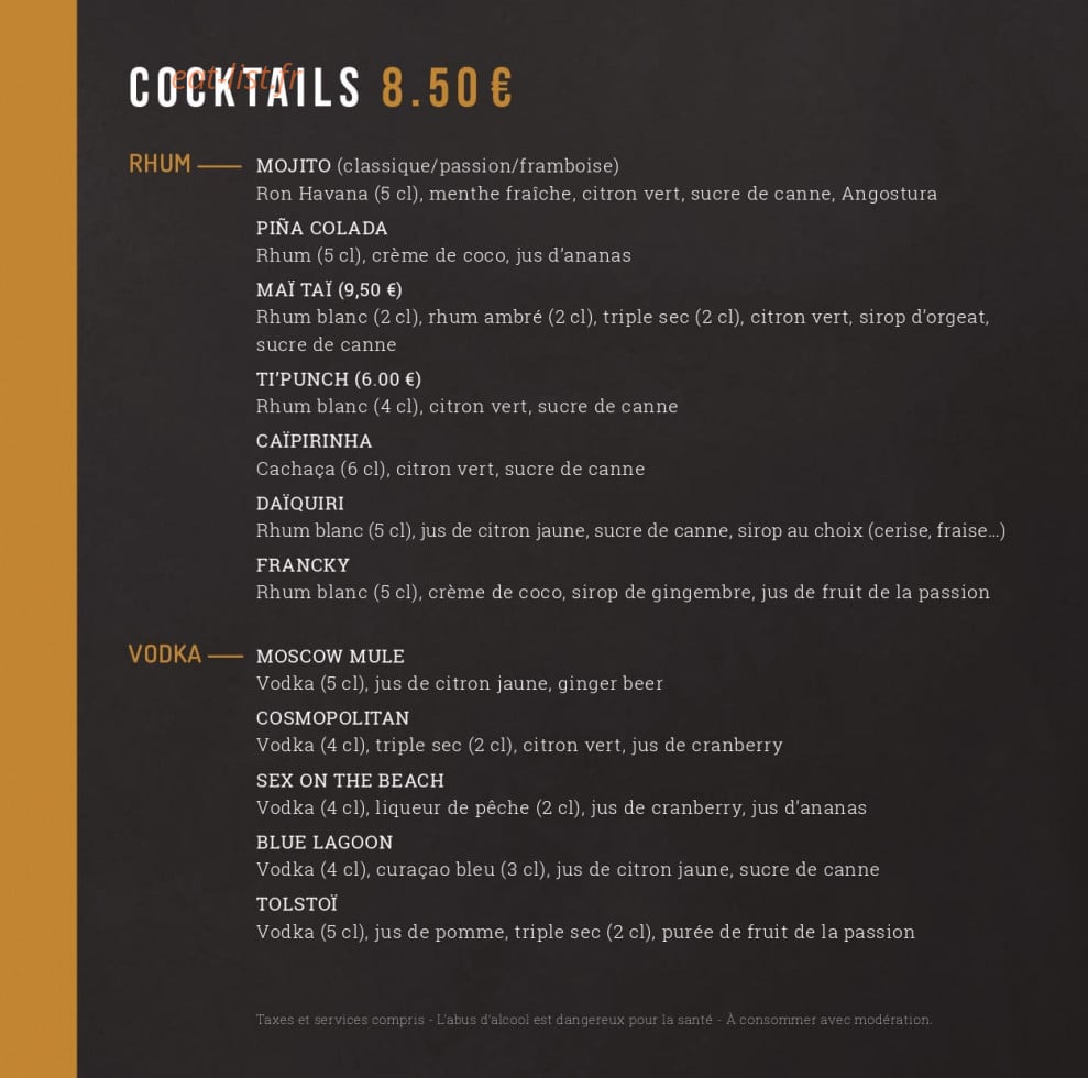 Le Commerce — carte page 19