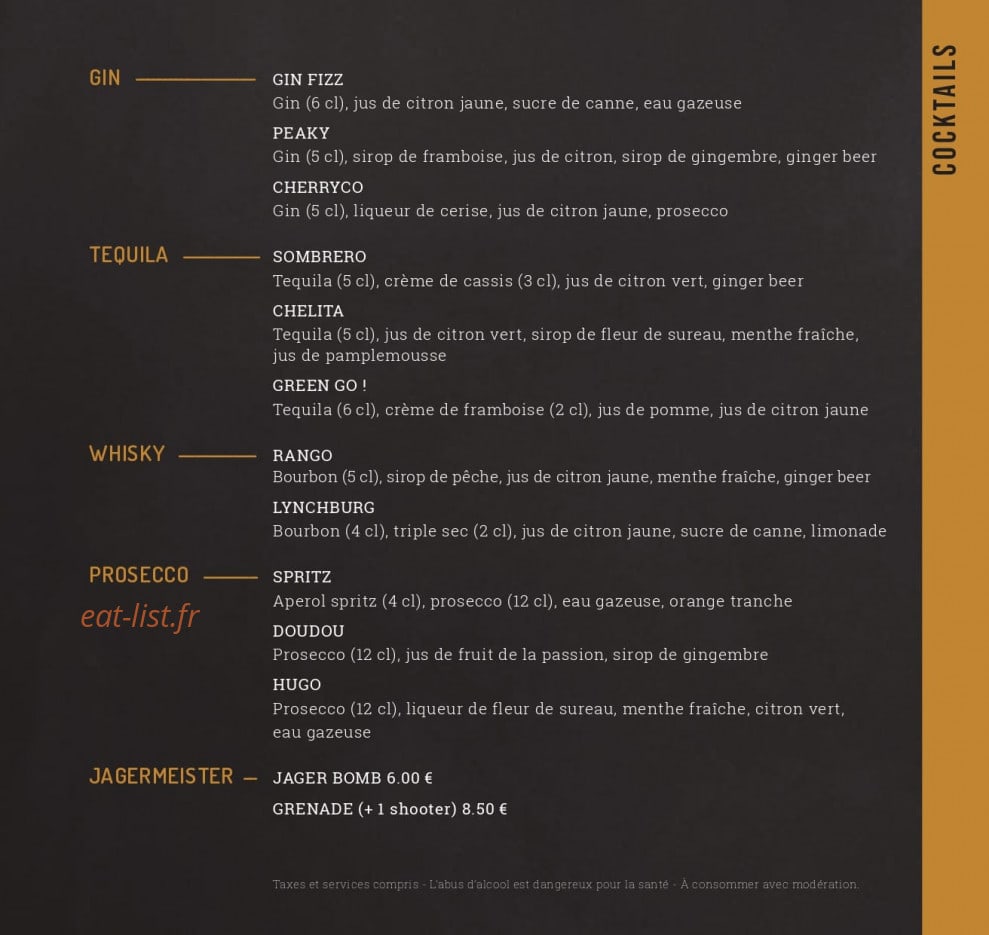 Le Commerce — carte page 18