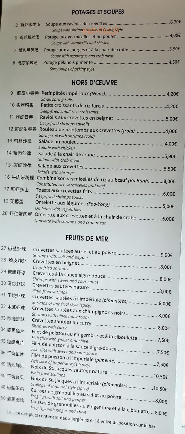Le Dauphin — carte page 3
