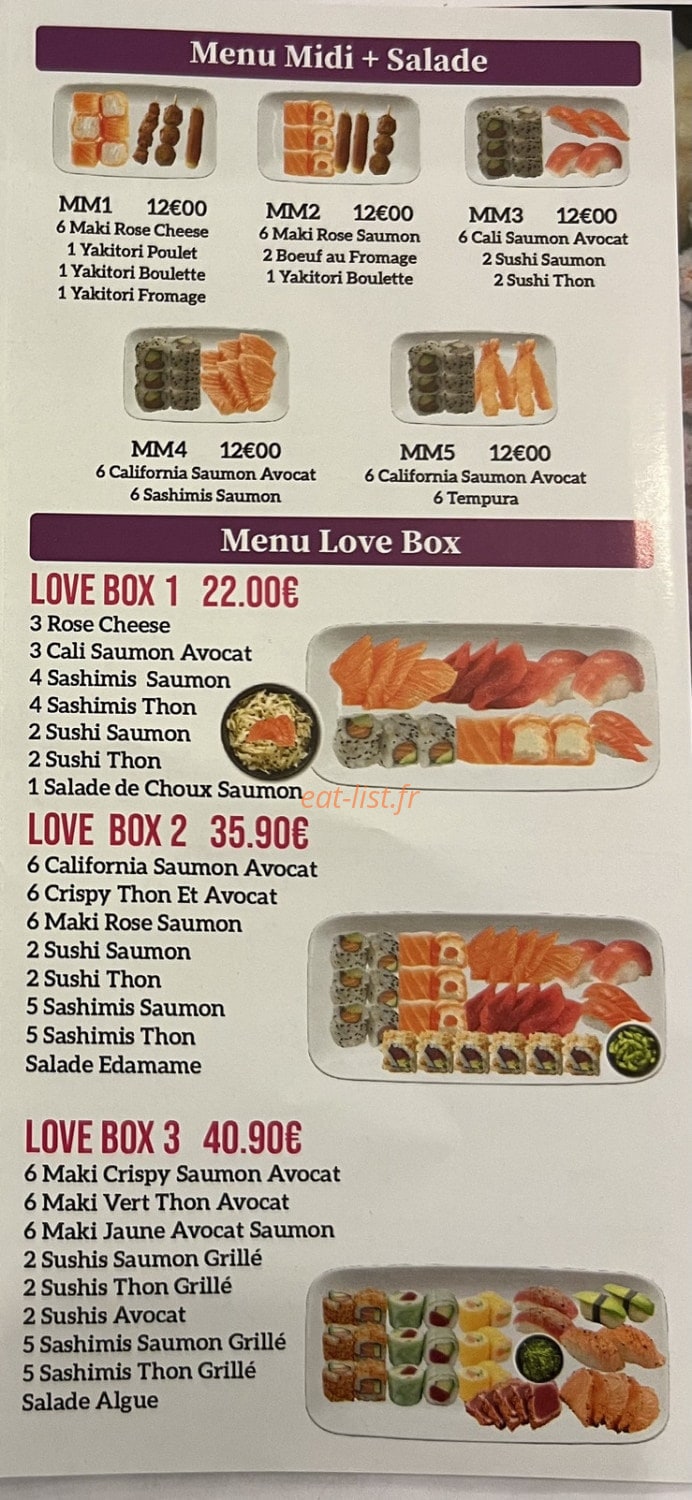Sushi Sakura — carte page 7