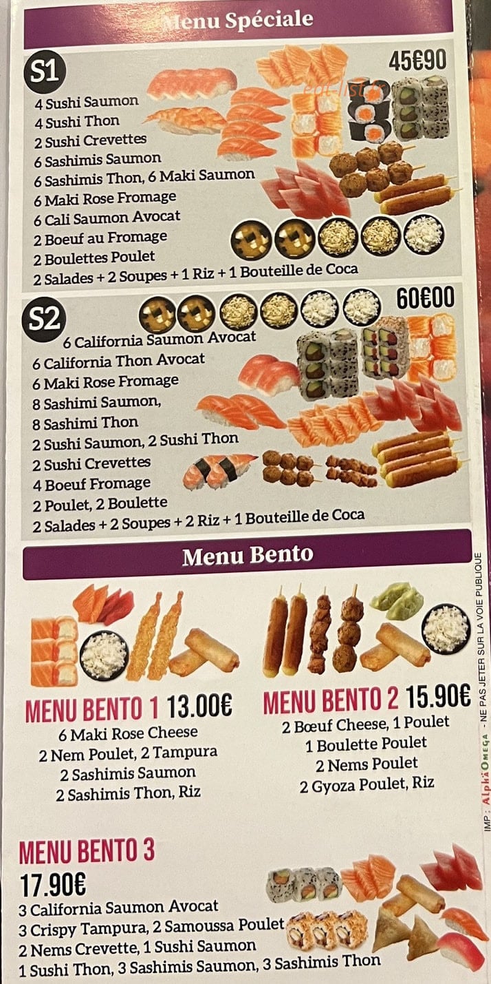 Sushi Sakura — carte page 6