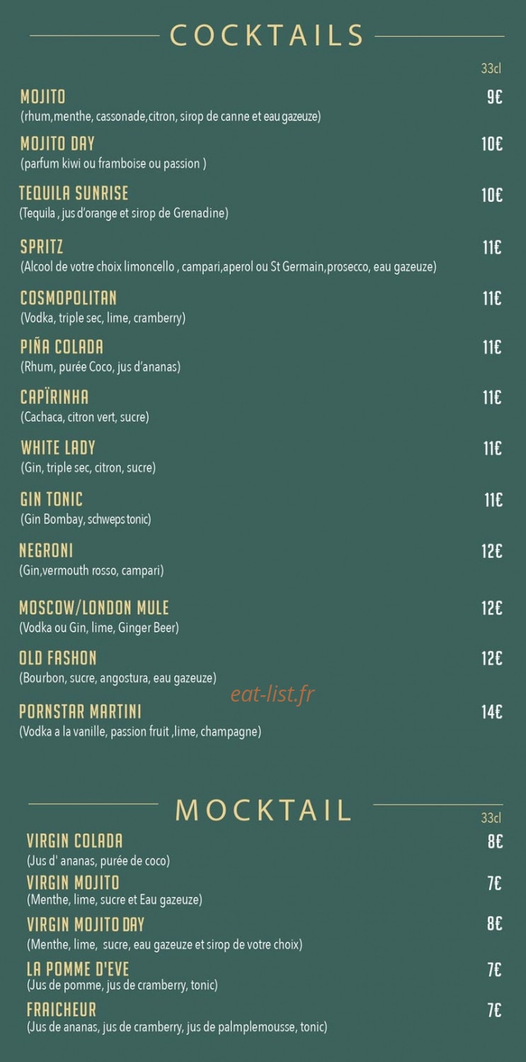 La Stradina — carte page 6