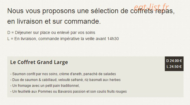 Le comptoir de la ferme — carte page 22