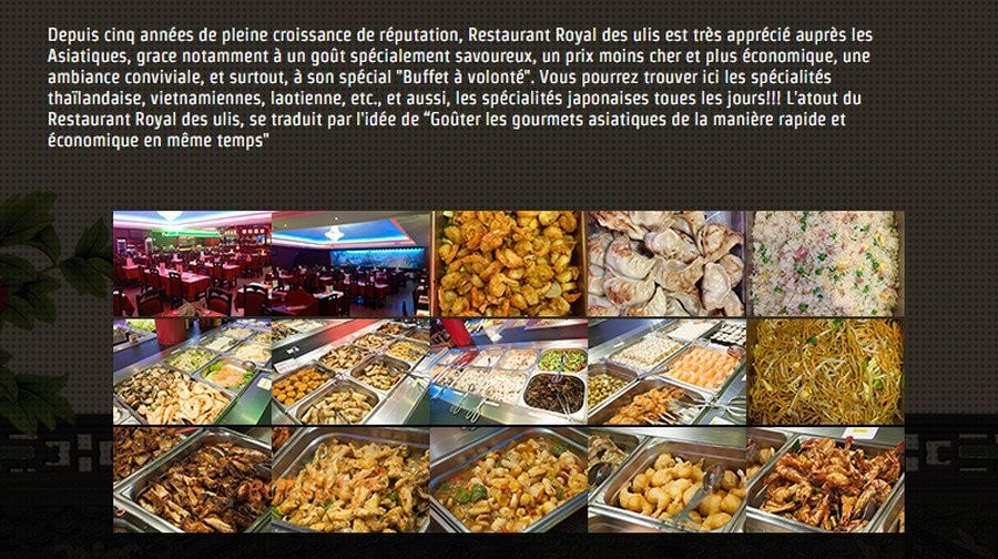 Royal des ulis — carte page 1