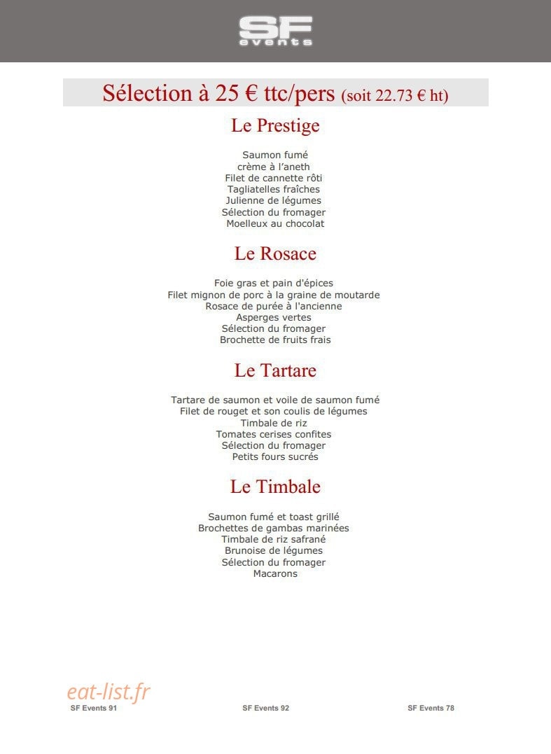 SF Events — carte page 4