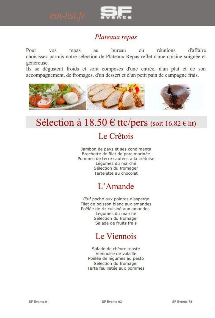 SF Events — carte page 2