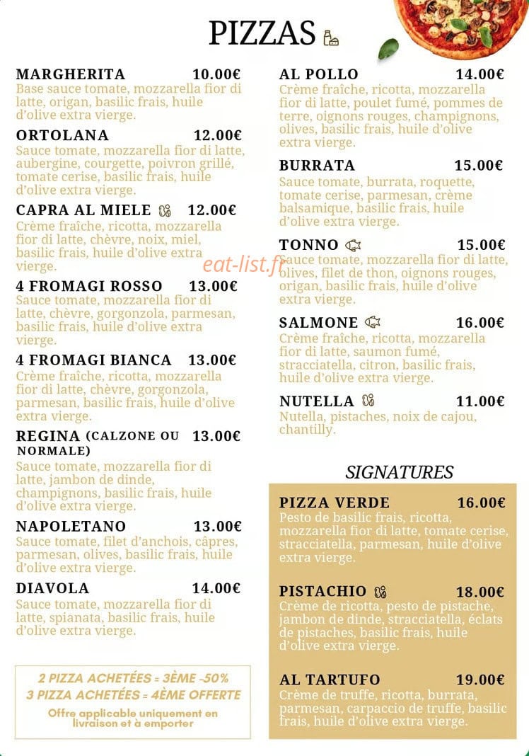 Al dente — carte page 3
