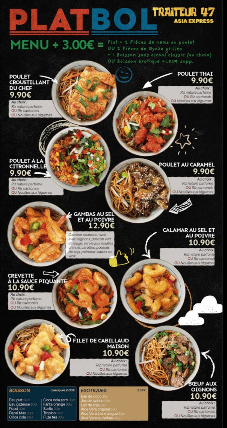 Asia Express — carte page 2