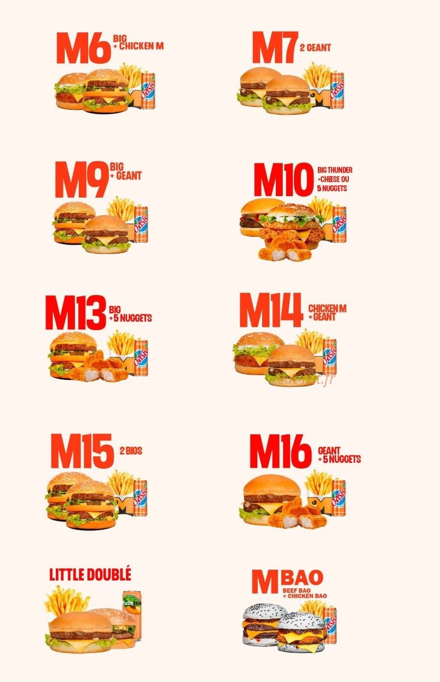 Big M — carte page 2