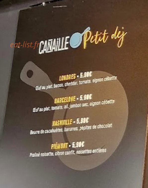 Canaille — carte page 2
