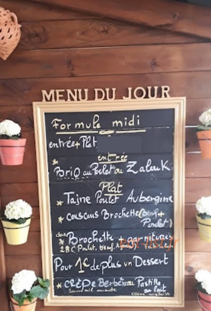 Chez mama — carte page 1
