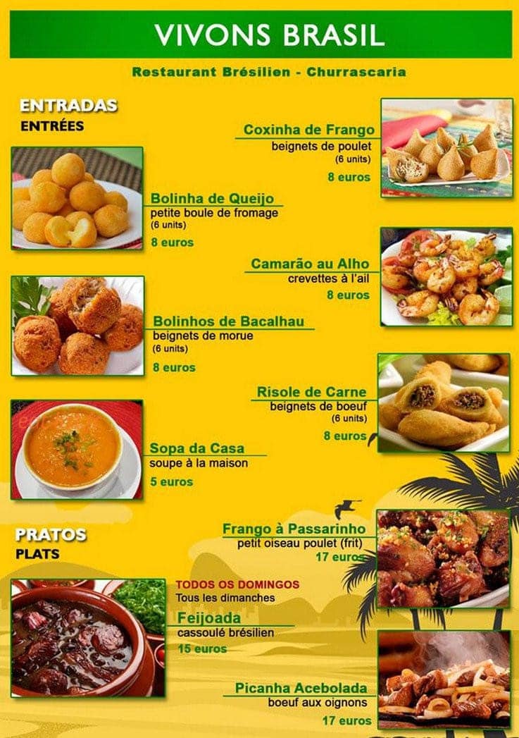Churrascaria — carte page 2