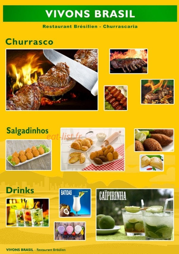 Churrascaria — carte page 1