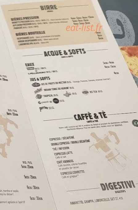 Del Arte — carte page 7