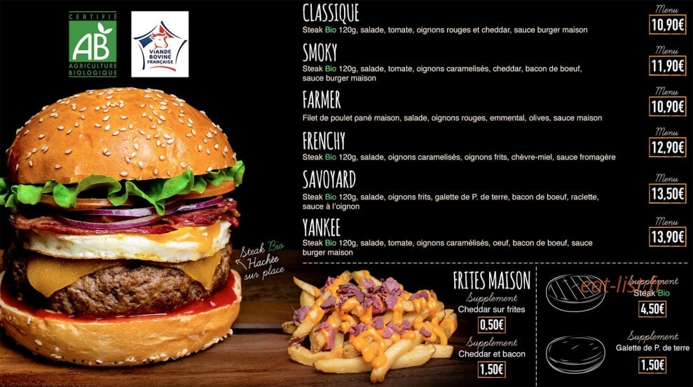 Food Court — carte page 2