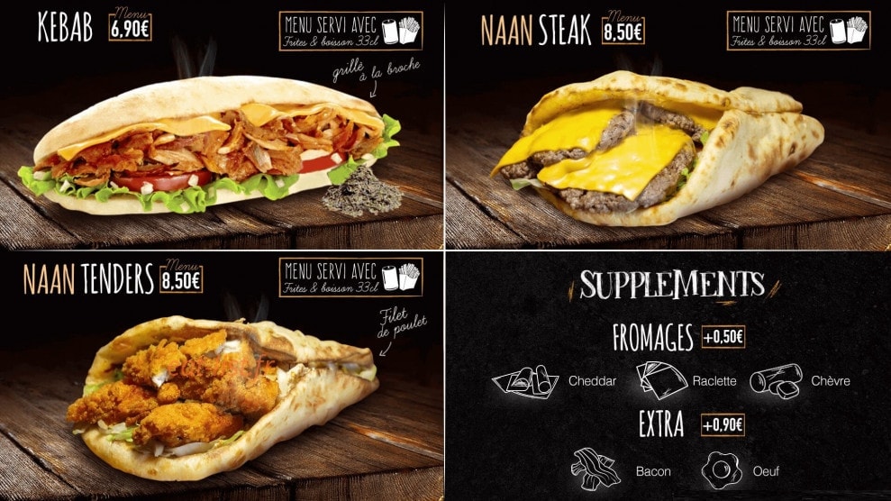 Food Court — carte page 6