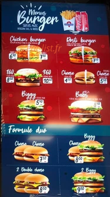 Food Station — carte page 4