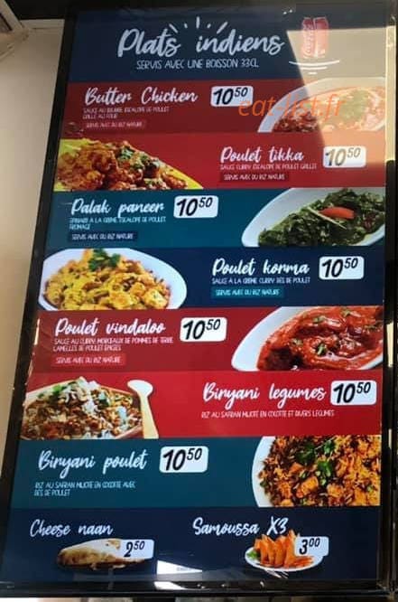 Food Station — carte page 1