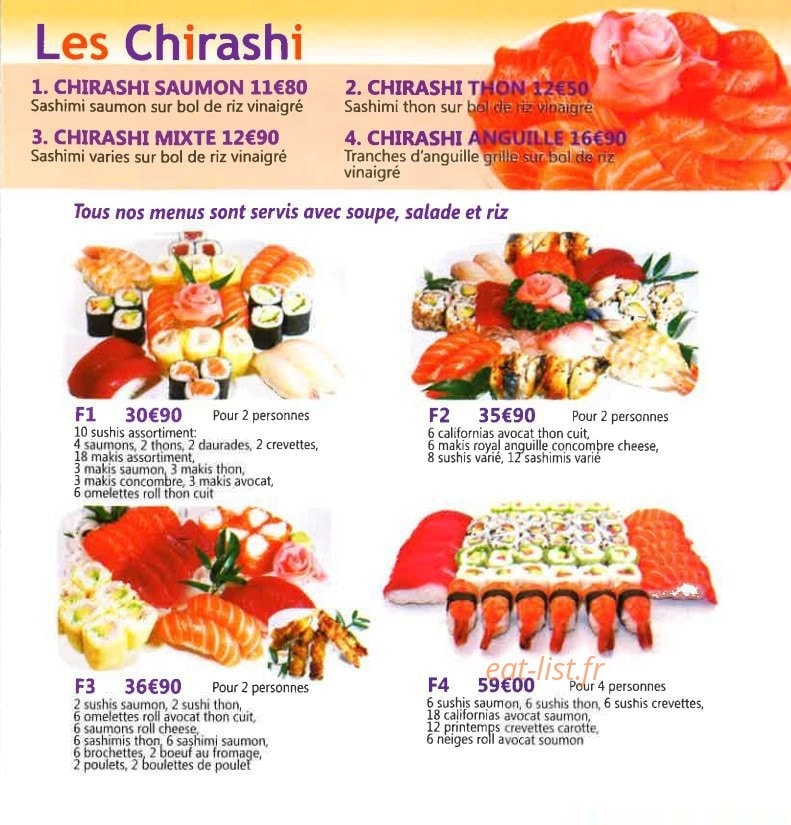 He Sushi — carte page 6