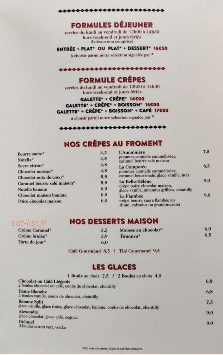 L'Escale — carte page 2