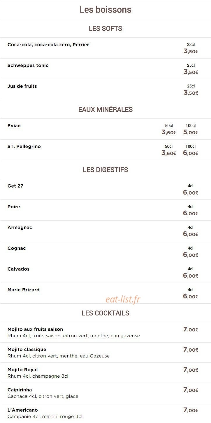 La Villa D'Aubrac — carte page 4