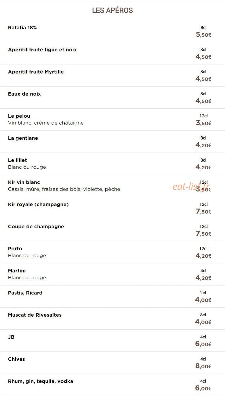 La Villa D'Aubrac — carte page 5