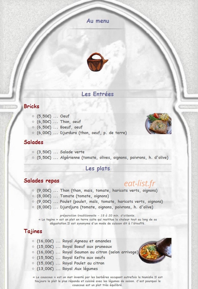 Le Djurdjura — carte page 1