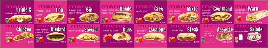 Le Jasmin — carte page 2