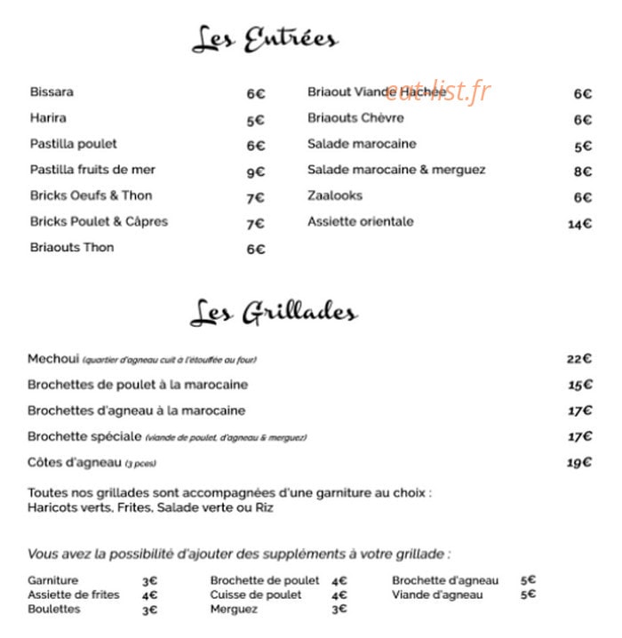 Le Kif du maroc — carte page 1