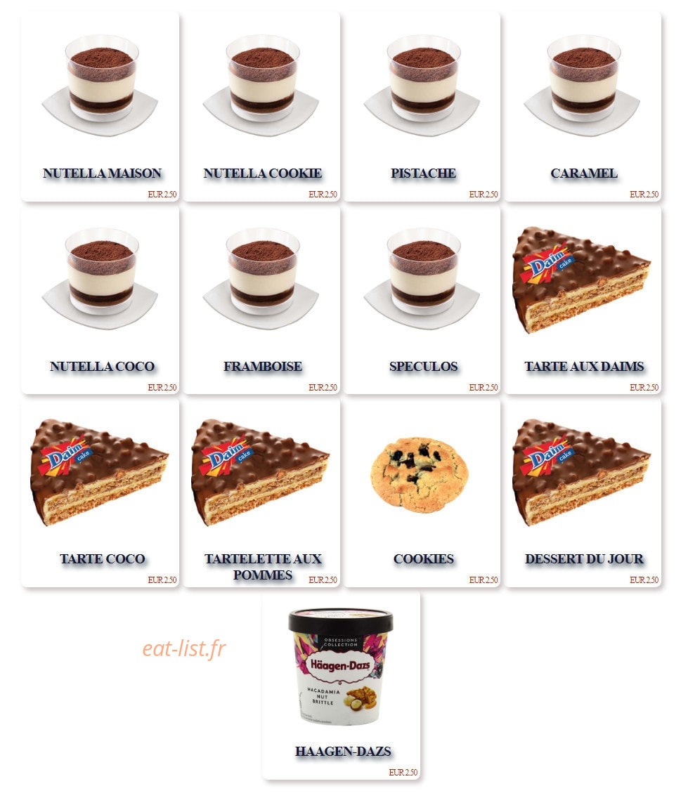 Miami burger — carte page 5